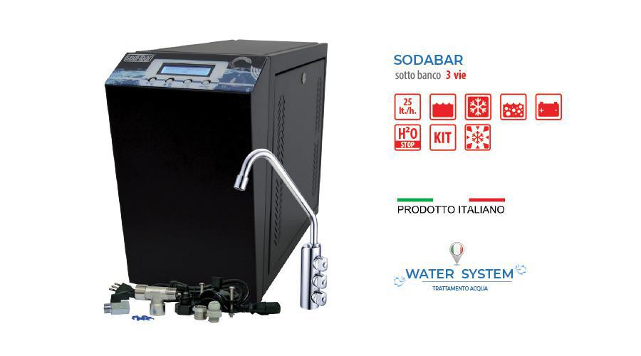 Sodabar refrigeratore 3 vie